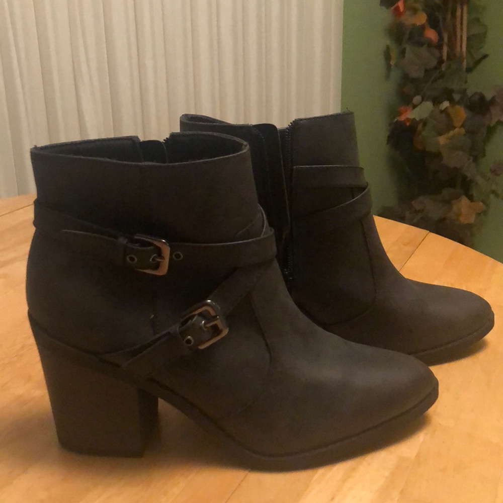 Smokey Grey Booties